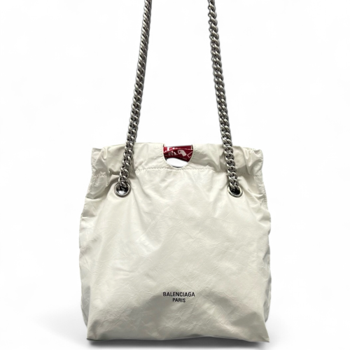Balenciaga Shopping Tote Lambskin White