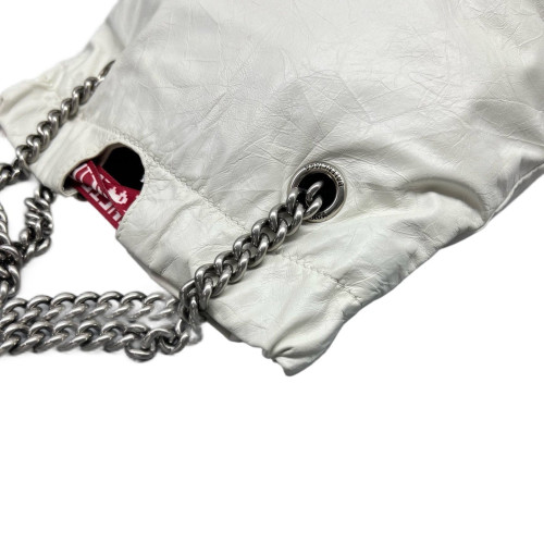 Balenciaga Shopping Tote Lambskin White
