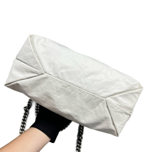 Balenciaga Shopping Tote Lambskin White