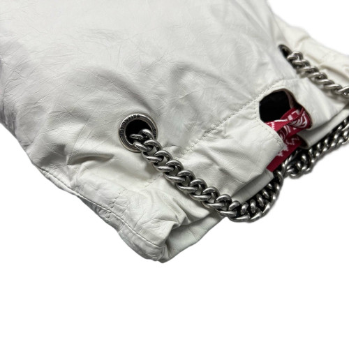 Balenciaga Shopping Tote Lambskin White