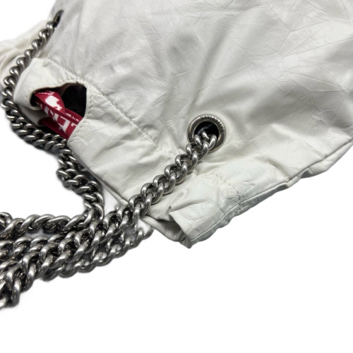 Balenciaga Shopping Tote Lambskin White