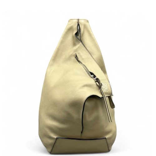 Loewe Shoulder Bag Calfskin Yellow