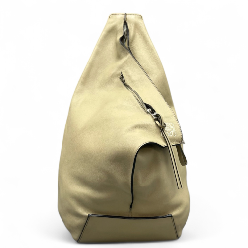 Loewe Shoulder Bag Calfskin Yellow
