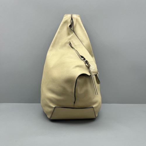 Loewe Shoulder Bag Calfskin Yellow