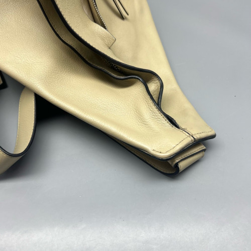Loewe Shoulder Bag Calfskin Yellow