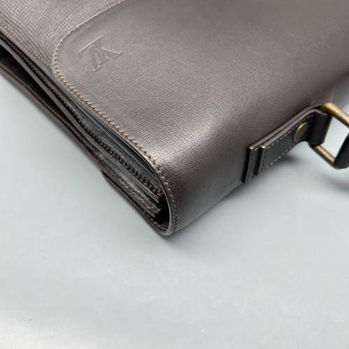 Louis Vuitton Briefcase Calfskin Brown