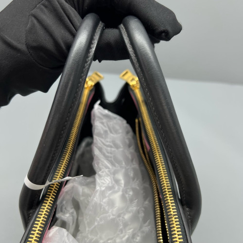 Prada Medium Esplanade Saffiano Calfskin Black
