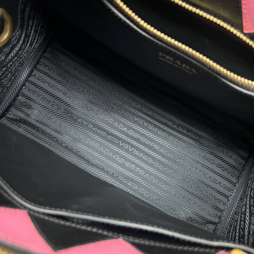 Prada Medium Esplanade Saffiano Calfskin Black