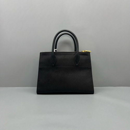Prada Medium Esplanade Saffiano Calfskin Black