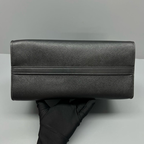 Prada Medium Esplanade Saffiano Calfskin Black