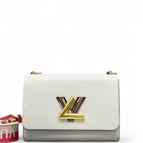 Louis Vuitton Twist MM Epi White