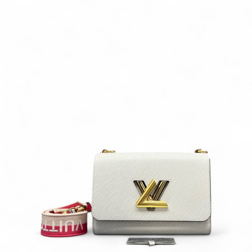 Louis Vuitton Twist MM Epi White
