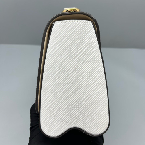 Louis Vuitton Twist MM Epi White