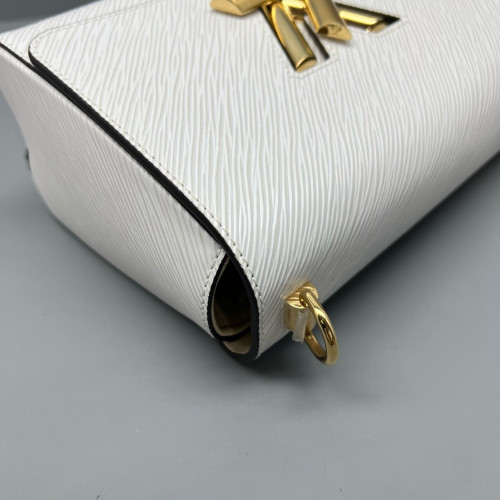 Louis Vuitton Twist MM Epi White