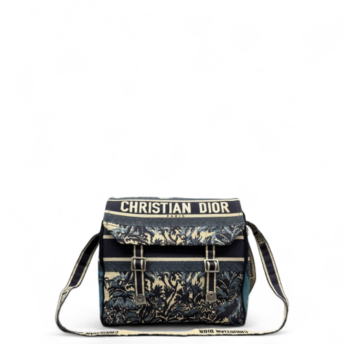 Dior Medium Diorcamp Messenger Canvas Blue Navy Beige Dior Medium Diorcamp Messenger Canvas Blue Navy Beige