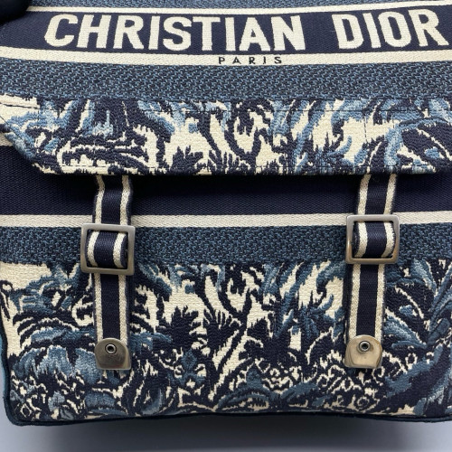 Dior Medium Diorcamp Messenger Canvas Blue Navy Beige Dior Medium Diorcamp Messenger Canvas Blue Navy Beige
