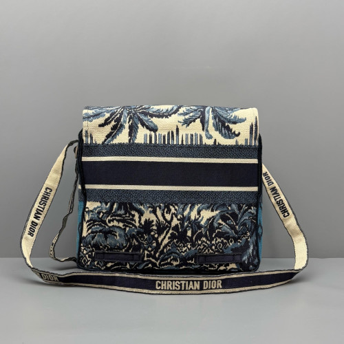 Dior Medium Diorcamp Messenger Canvas Blue Navy Beige Dior Medium Diorcamp Messenger Canvas Blue Navy Beige