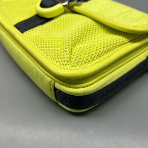 Dior Messenger Canvas Calfskin Light Green