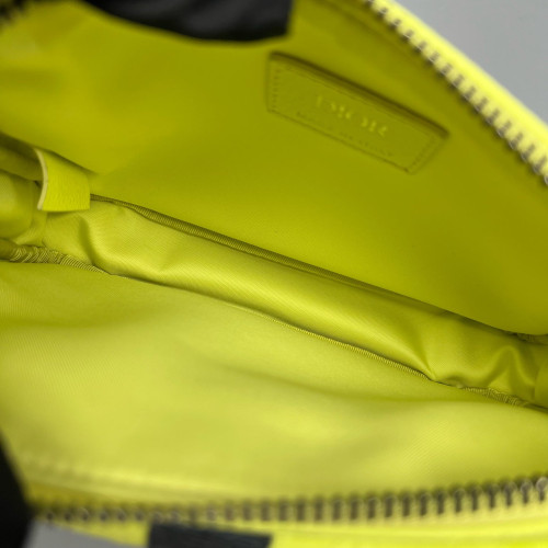 Dior Messenger Canvas Calfskin Light Green