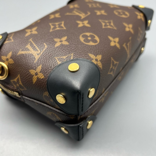 Louis Vuitton Petite Malle Souple Monogram Brown Black