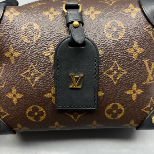 Louis Vuitton Petite Malle Souple Monogram Brown Black