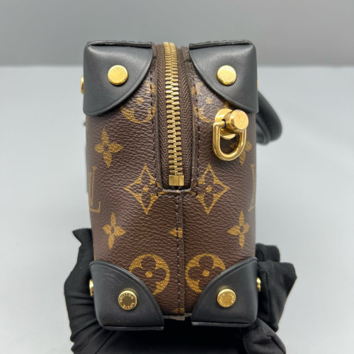 Louis Vuitton Petite Malle Souple Monogram Brown Black
