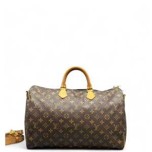 Louis Vuitton Speedy Bandouliere 40 Monogram Brown Louis Vuitton Speedy Bandouliere 40 Monogram Brown