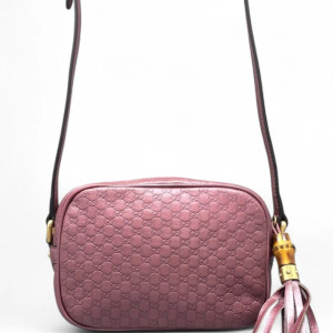 Gucci Camera Case GG Supreme Monogram Pink