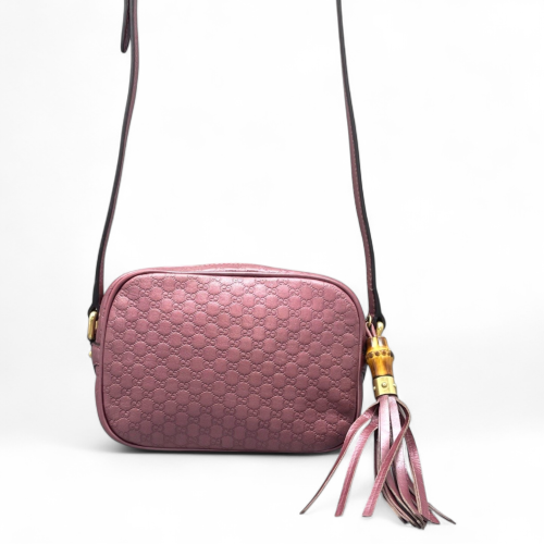 Gucci Camera Case GG Supreme Monogram Pink