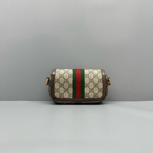 Gucci 1955 Messenger GG Supreme Monogram Beige Ebony Beige Brown