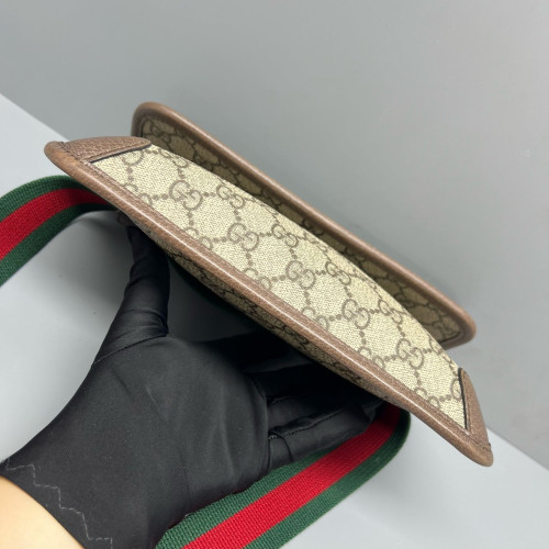 Gucci Neo Vintage Belt Bag GG Supreme Monogram Beige Brown