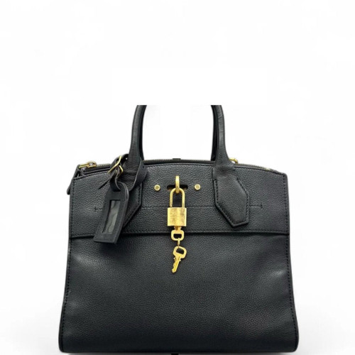 Louis Vuitton City Steamer PM Calfskin Black Louis Vuitton City Steamer PM Calfskin Black