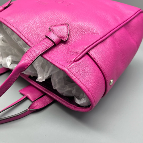 Loewe Tote Bag Grained Calfskin Magenta