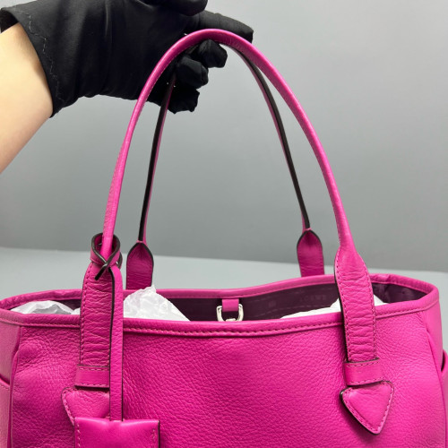 Loewe Tote Bag Grained Calfskin Magenta