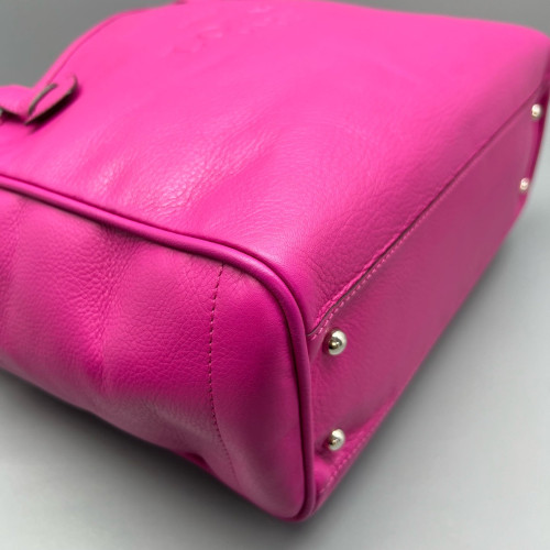 Loewe Tote Bag Grained Calfskin Magenta