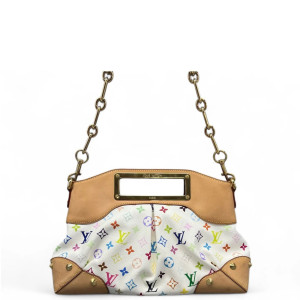 Louis Vuitton Judy MM Monogram Multicolor White