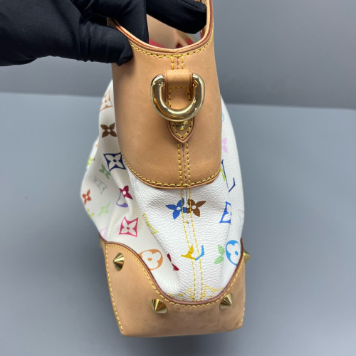 Louis Vuitton Judy MM Monogram Multicolor White Louis Vuitton Judy MM Monogram Multicolor White