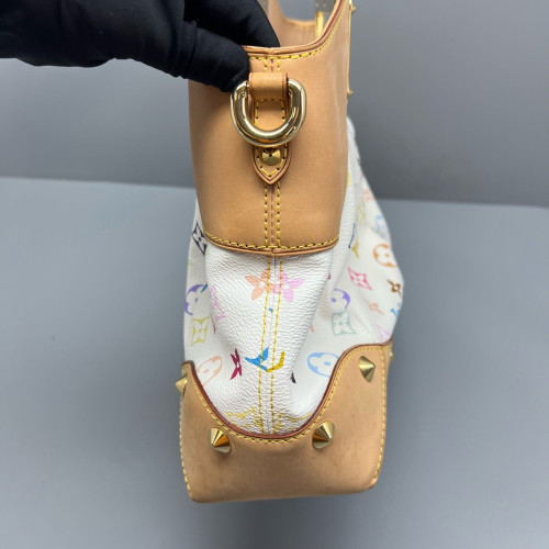 Louis Vuitton Judy MM Monogram Multicolor White Louis Vuitton Judy MM Monogram Multicolor White
