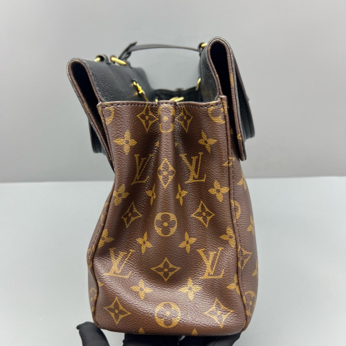 Louis Vuitton Venus Handbag Monogram Brown Black