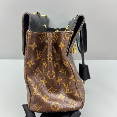 Louis Vuitton Venus Handbag Monogram Brown Black