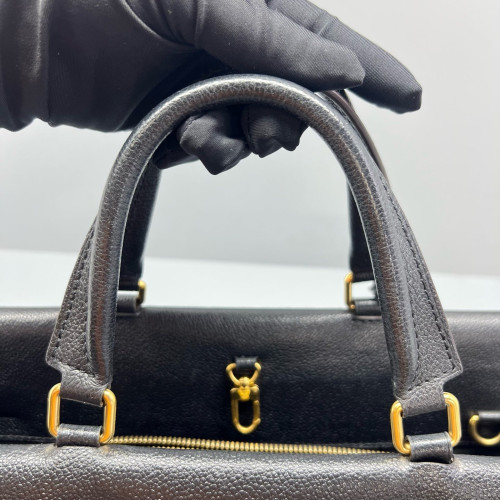 Louis Vuitton Venus Handbag Monogram Brown Black