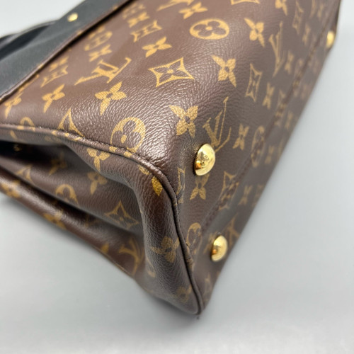 Louis Vuitton Venus Handbag Monogram Brown Black
