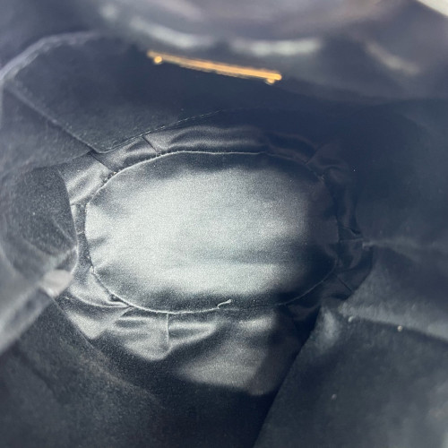 Miu Miu Bucket Crumpled Lambskin Black Miu Miu Bucket Crumpled Lambskin Black