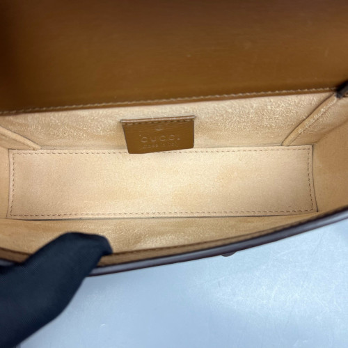 Gucci Phone Holder GG Monogram Brown Gucci Phone Holder GG Monogram Brown
