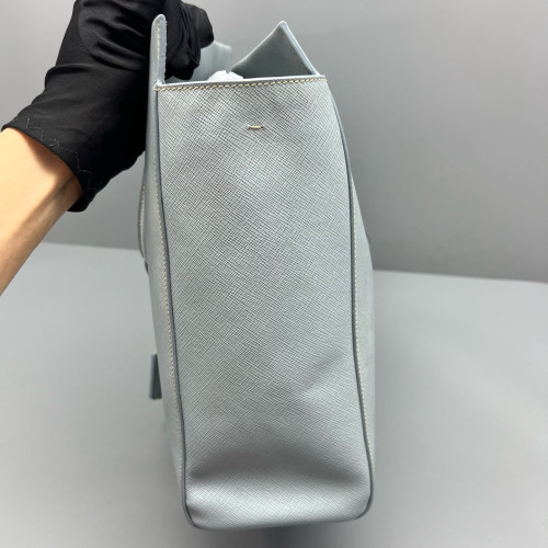 Prada Tote Bag Saffiano Calfskin Light Blue