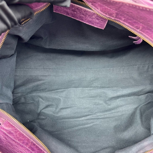 Balenciaga Medium City Arena Lambskin Purple