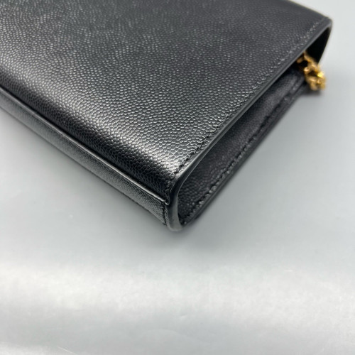Yves Saint Laurent Mini Kate Grained Calfskin Black