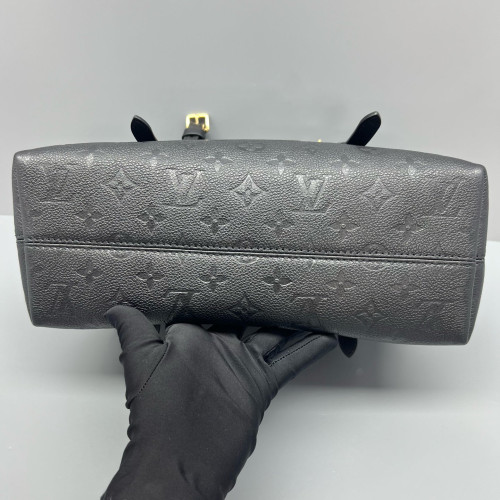 Louis Vuitton Babylone Tote PM Monogram Empreinte Black