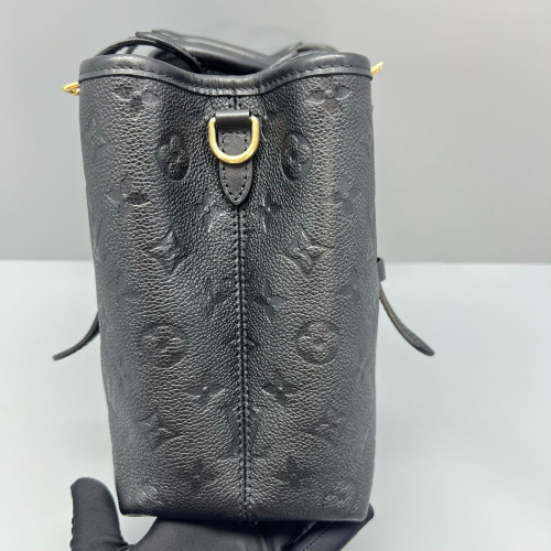 Louis Vuitton Babylone Tote PM Monogram Empreinte Black