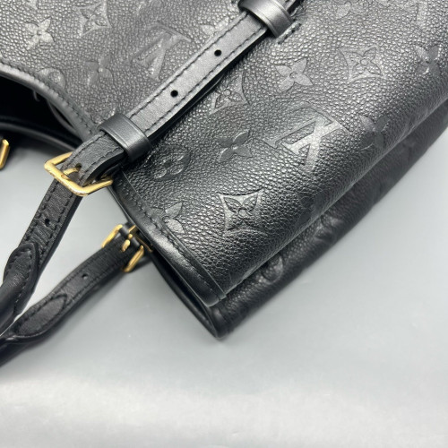 Louis Vuitton Babylone Tote PM Monogram Empreinte Black